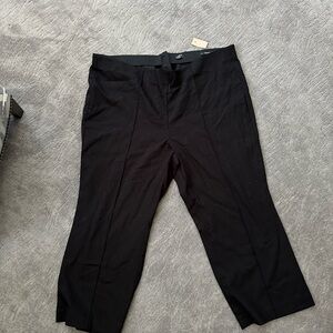 LOFT Plus High Waist Cropped Pants